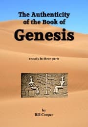 Tapa de The authenticity of the Book of Genesis