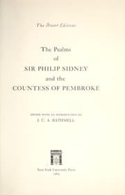 Tapa de The Psalms of Sir Philip Sidney and the Countess of Pembroke