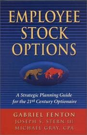 Tapa de Employee stock options