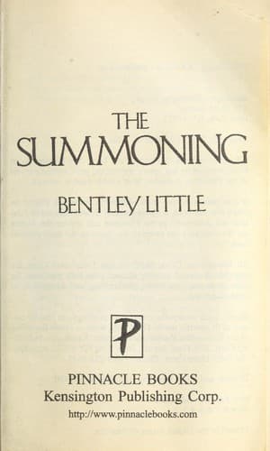 Tapa de The summoning