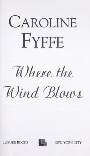 Tapa de Where the Wind Blows