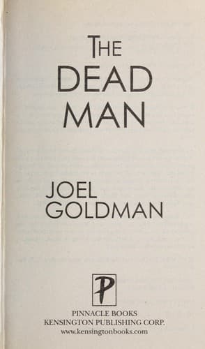 Tapa de The dead man