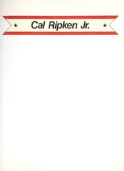 Tapa de Cal Ripken, Jr
