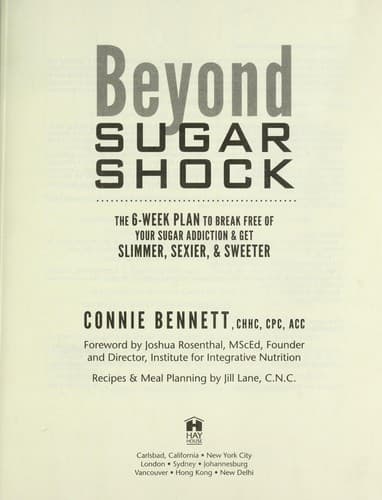 Tapa de Beyond sugar shock