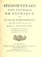 Tapa de Second voyage dans l'intâerieur de l'Afrique
