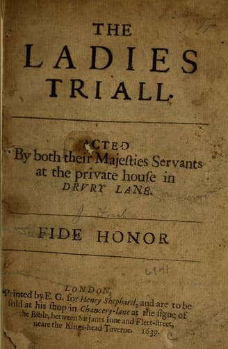Tapa de The ladies triall