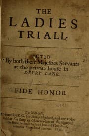 Tapa de The ladies triall