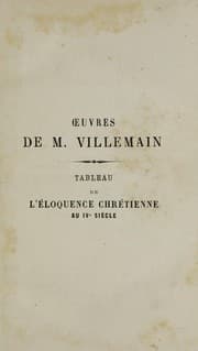 Tapa de Tableau de l'éloquence chrétienne au IVe siècle
