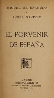 Tapa de El porvenir de España