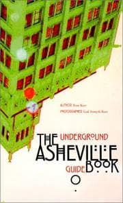 Tapa de The Underground Asheville Guidebook