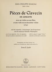 Tapa de Pi℗♭℗ʺces de clavecin en concerts avec un violon ou une fl℗♭te, et une viole ou un deuxi℗♭℗ʺme violon (1741)