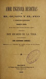 Tapa de Amor engendra desdichas, o, El guapo y el feo y verduleras honradas