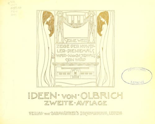Tapa de Ideen von Olbrich