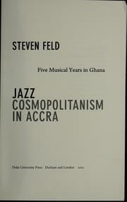 Tapa de Jazz cosmopolitanism in Accra