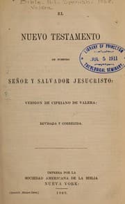 Tapa de La Santa Biblia