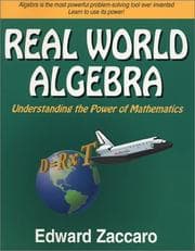 Tapa de Real World Algebra