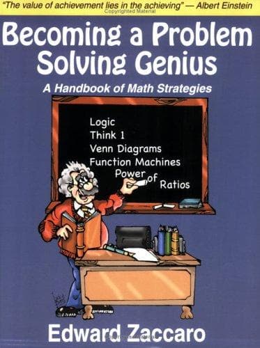 Tapa de Becoming a Problem Solving Genius