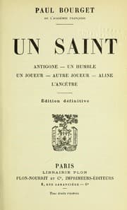 Tapa de Un saint