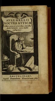 Tapa de Avli Gellii Noctes attic©Œ
