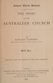 Tapa de The story of the Australian church