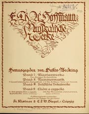 Tapa de Quintett f℗♭¡Łr harfe od. Pianoforte u. Streichquartett (C-Moll)