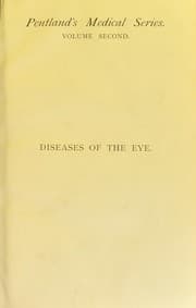 Tapa de Diseases of the eye : a practical treatise for students of ophthalmology