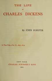 Tapa de The life of Charles Dickens