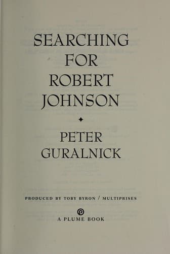 Tapa de Searching for Robert Johnson
