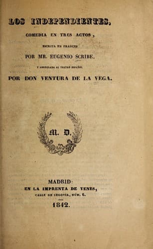 Tapa de Los independientes