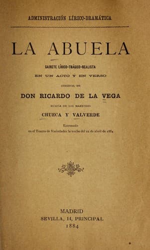 Tapa de La abuela