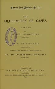 Tapa de The liquefaction of gases : papers