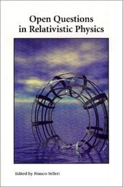 Tapa de Open Questions in Relativistic Physics