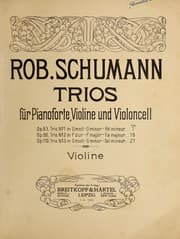 Tapa de Trios f℗♭¡Łr Pianoforte, Violine und Violoncell