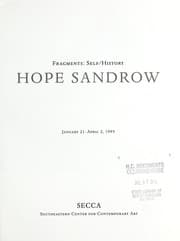 Tapa de Hope Sandrow