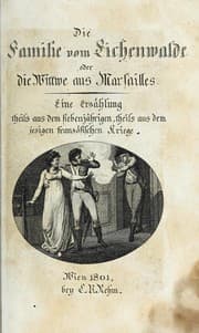 Tapa de Die Familie vom Eichenwalde, oder, Die Wittwe aus Marsailles