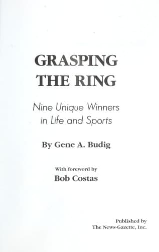 Tapa de Grasping the ring