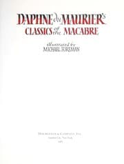 Tapa de Daphne du Maurier's classics of the macabre