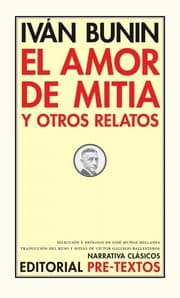 Tapa de El amor de Mitia y otros relatos