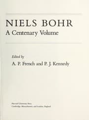 Tapa de Niels Bohr, Centenary Volume
