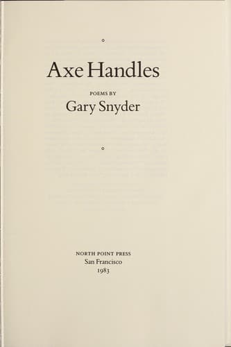 Tapa de Axe handles