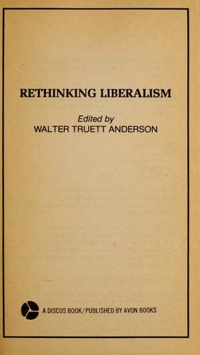 Tapa de Rethinking liberalism