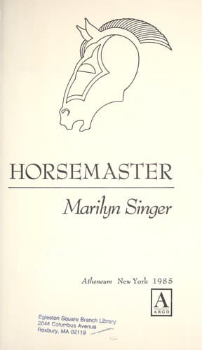 Tapa de Horsemaster