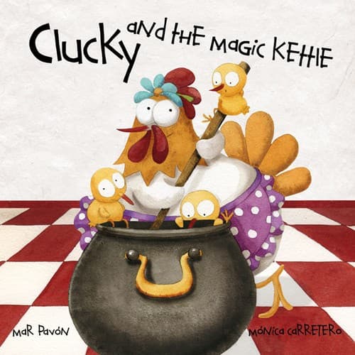Tapa de Clucky and the magic kettle