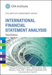 Tapa de INTERNATIONAL FINANCIAL STATEMENT ANALYSIS