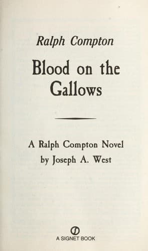 Tapa de Blood on the gallows