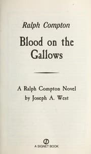 Tapa de Blood on the gallows