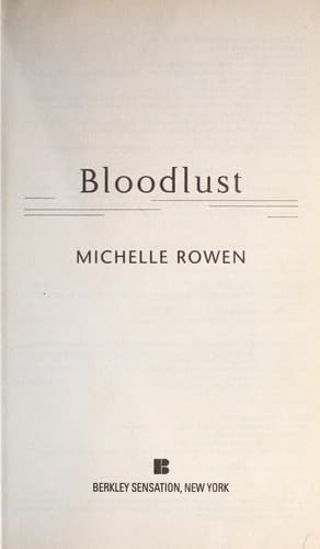 Tapa de Bloodlust