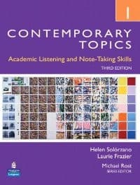 Tapa de Contemporary Topics book 1