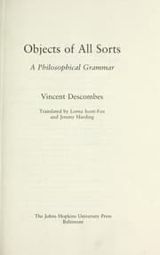 Tapa de Objects of all sorts