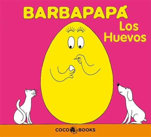 Tapa de Barbapapá: los huevos